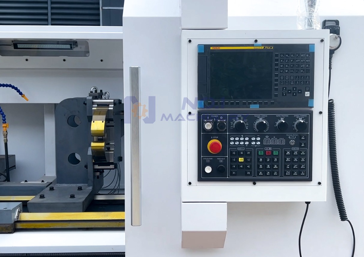 Custom CK6180 Flat Bed CNC Lathe Machine 4 Meter Horizontal Metal Turning Machine