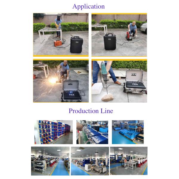 Indoor / Outdoor Waterproof 5000W Solar Generator Portable Power Station