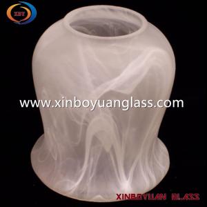 China cloudy Vintage Glass Lamp Globes Replacement on sale