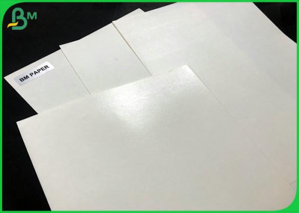 230 gsm + 15gsm PE Coated Waterproof White Kraft Paper For Paper Cup and Plates 