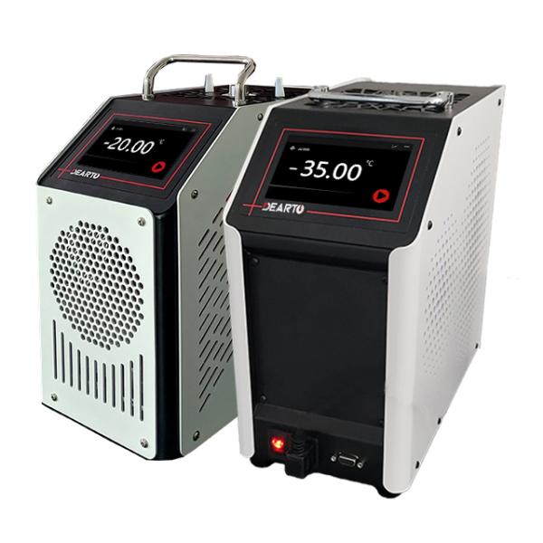 Red Portable Intelligent Dry Well 50-660 C Medium Temperature Calibration Furnace