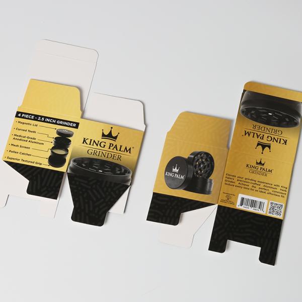 Ivory Board Paper Tuck End Box With Lip Gloss Container And Milk Box Carton Packaging