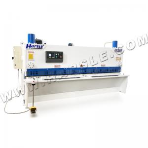 Quality QC11K 6×3200 guillotine shear hydraulic metal sheet cutting machine, hydraulic shear for sale for sale