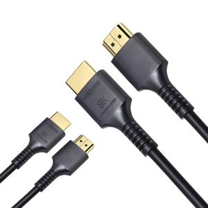 China Hdmi  48Gbps Ultrathin Hdmi Cable For Hdtv Ps4 on sale