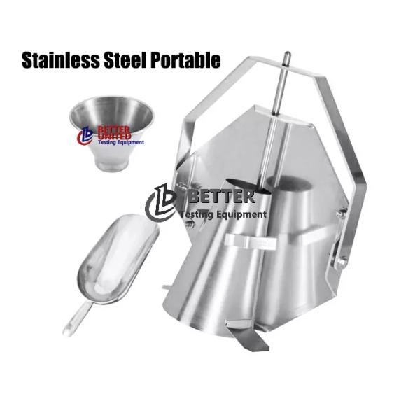 Portable Slump Cone Set, Sprayed Steel Concrete Testing Equipment
