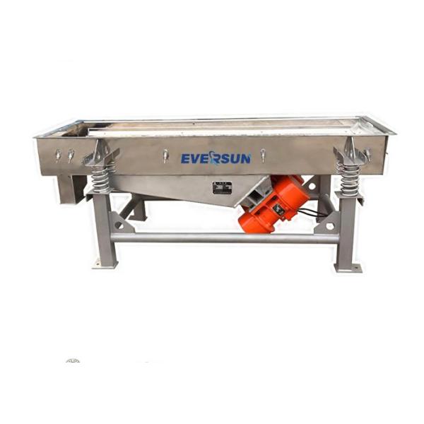 2~500 Mesh Sieve Quartz Linear Vibrating Screening Machine