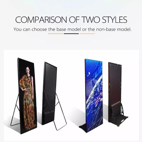 magic mirror led display P3 indoor advertising poster led screen
