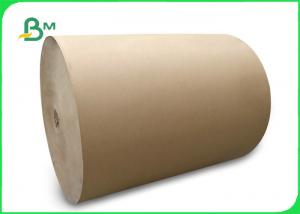 China 160gsm Brown Kraft Testliner Paper For Gift Wrapping 135cm Recycled Pulp on sale