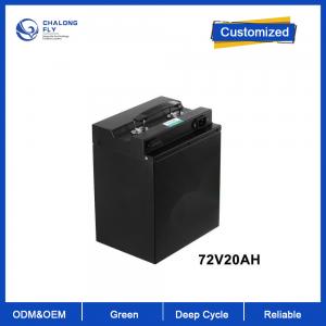 China Custom Battery Pack 72V 20ah 80ah Lithium Ion Battery LiFepo4 For 1000W ~5000W Motor Scooter Electric Motorcycle on sale