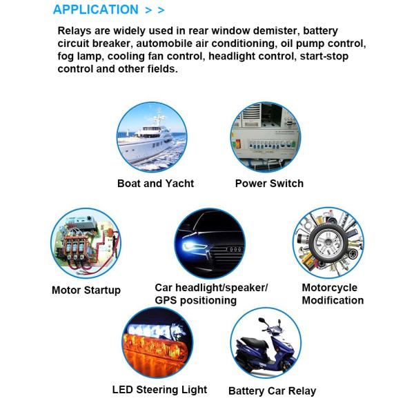 150A Heavy Duty Truck Automotive Relays 24V Car Start Relay For Vehicle Preheating
