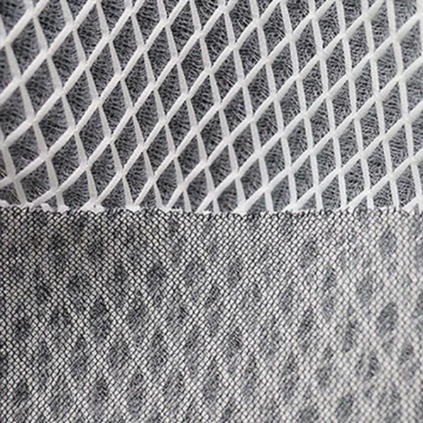 Black 2mm Spacer Mesh Fabric High Breathability Air Filter Mesh Fabric