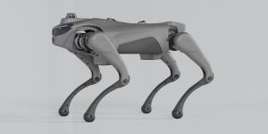 China Intelligent Robot Dog With 2D LiDAR L1 Automatic Telescopic Handle Strap For Autonomous Navigation And Mapping on sale