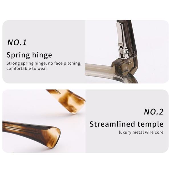 Driving UV Protection Sunglasses , Handcrafted Acetate Frame Sunglasses