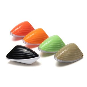 Quality One Hole School Pencil Sharpener Geometric Shell for sale