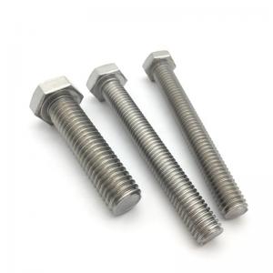 China 316 Hex Bolts And Nuts Zinc Plated Eye Bolt With Anchor Din931 Hex Bolt Grade 8.8 on sale