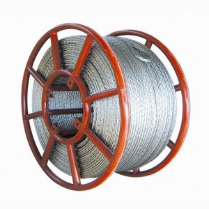 26mm Anti Twisting Braided Steel Wire Rope For Stringing 800 Kv Transmission