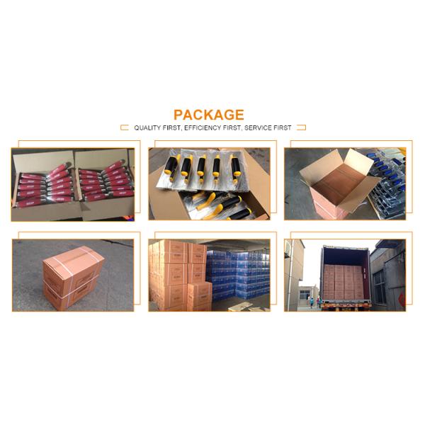 Brciker trowel with plastic handle HW01130