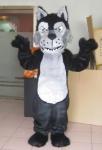 Funny wolf Animal Mascot Costumes with light material for Adult