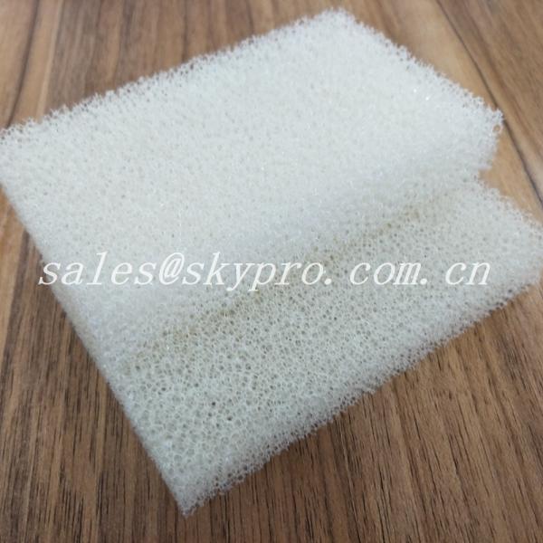 Silicone Dish Washing Sponge Molded Rubber Products 9.5 - 16kg/M³