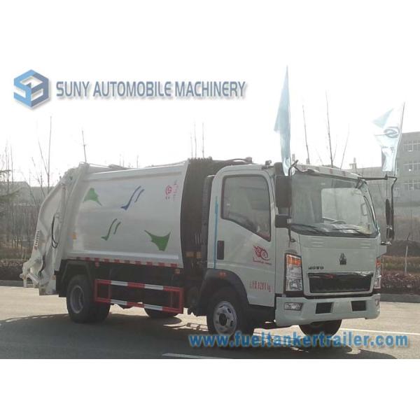 HOWO 266HP 2 Axles 4 X 2 Waste Management Trucks 8m3~10m3