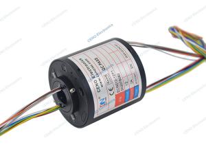 Quality 300RPM 380V Electric Power Slip Ring With Through Hole Size 12.7mm for sale
