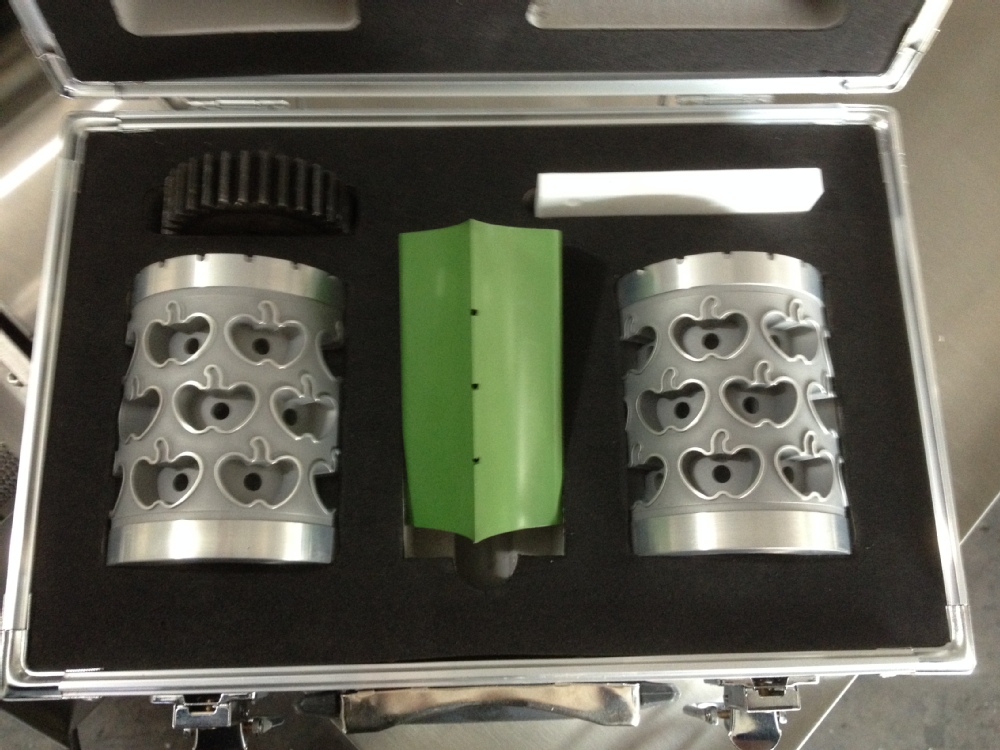 Aluminus Alloy Plastic Cover Mold For Encapsulation Machine / Capsule Maker Machine , Various Shape