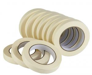 Quality Home Crepe Pressure Sensitive Adhesive Masking Tape Practical Multipurpose for sale