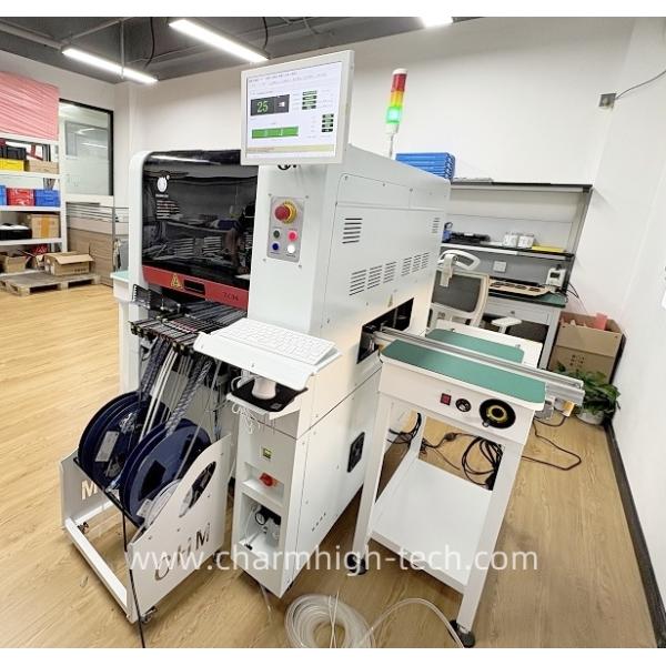 Semi-auto SMT Assembly Line with 6-Head TC06 Pick and Place