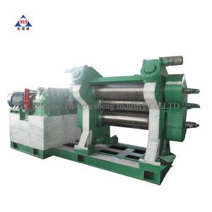Quality CE ISO 450x1500mm Rubber Calender Machine 3 Roll Calender Machine for sale