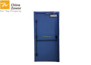 Quality Single Swing 70 mm/ 90 mins/ 40 dB Soundproof Steel Insulate Fire Door for sale