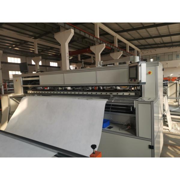 380V 3400mm Width Knife Pleat Machine 30KW Preheating Power