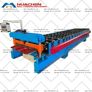 Quality Best Selling Steel Tile Roof Roll Forming Machine for sale