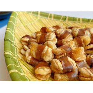 Belted Fava Bean Snack Fried Salted Crisp Broad Bean Uniform Size