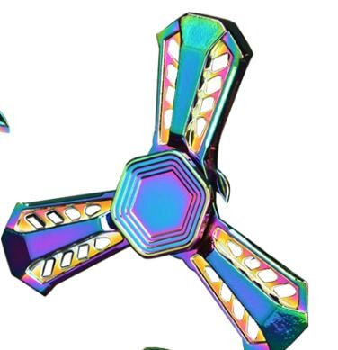 Wholesale Factory Price EDC Fidget Spinner Toy Finger Spinner Toy Ego Titanium Brass Toy Sp 1111