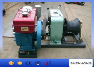 Quality Small 5 Ton Reversing Cable Pulling Tools Winch With Water Cooled Diesel Engine for sale
