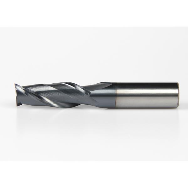4 Flute Tungsten Carbide End Mill Cutting Tool With TiAIN / TiCN Coating
