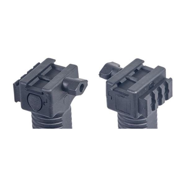 Outdoor Hunting Tactical Vertical Fore Grip with Retractable Bipod and Picattinny Weaver Rail