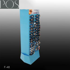 easy assembly advertising floor display stand