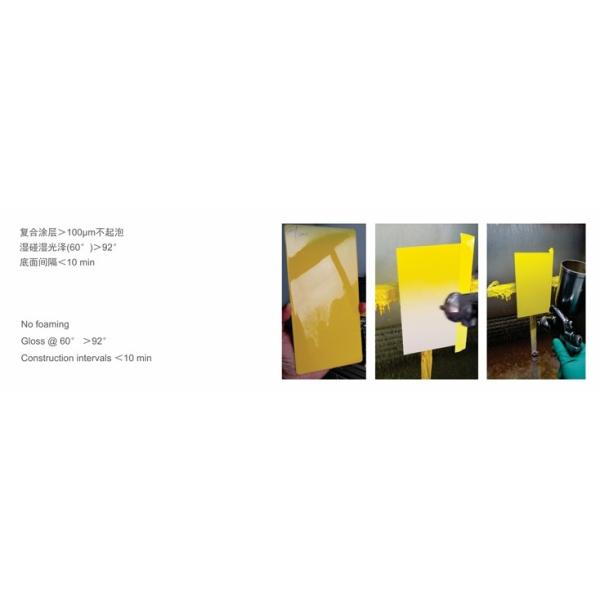 Faster Surface Drying Water Borne Epoxy Resin Liquid For Wet On Wet Application