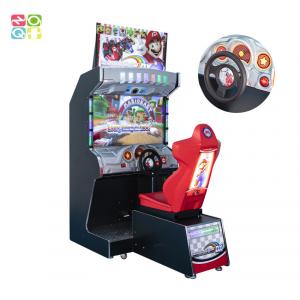 China Mario Kart Dx Racing Simulator Arcade Game Machine HD Car Game With 32 Inch Screen on sale