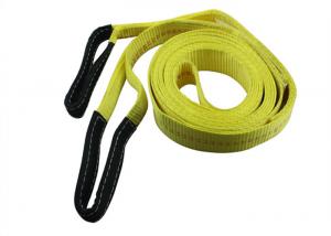 Quality GB Professional Oem Flat Polyester Webbing Sling Lifting Belts 3m X 90mm for sale