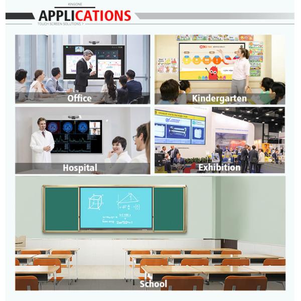 Hospital 86 Inch Interactive Whiteboard Smart Interactive Touch Screen