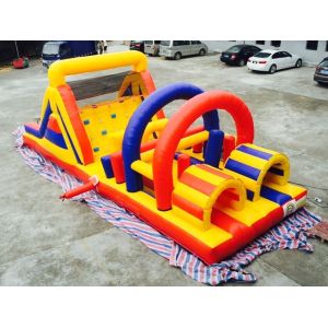 10x4x3.5m Inflatable Obstacle Course Amusement Park Kids Bouncer Castle