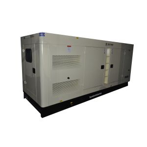 440V Container Diesel Generator White Mobile Trailer Generator