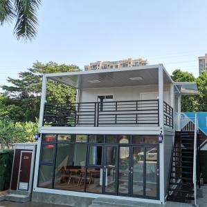China Stackable 2 Bedroom Container House CE Anti Rust 40 Feet Flat Pack Homes on sale