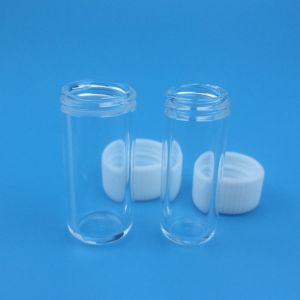 Fused Quartz Glass Container High Temperature Clear