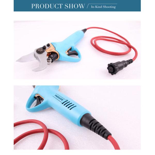 Swansoft 800g 3.0CM Electric Bypass Pruner Fruit Orchard Pruning Shear 36V 4AH