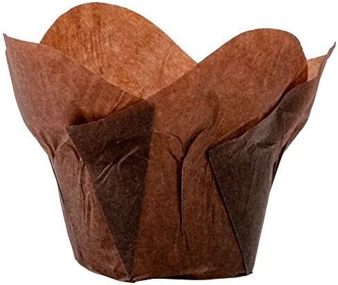Lotus Paper Baking Cup Mold Tulip Cupcake Liner 3 Ounces