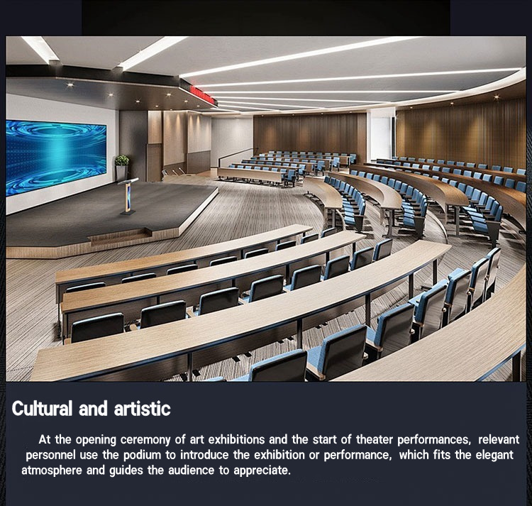 Digital Smart Electronic Multimedia Interactive Lectern and Pulpit