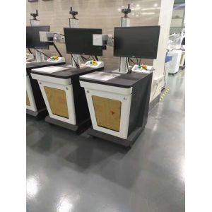 Quality Metal And Nonmetal Fiber Laser Machine 20W 30W 200 X 200mm Working Area for sale